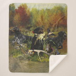 Cobertor Sherpa Ponteiro alemão Wirehaired