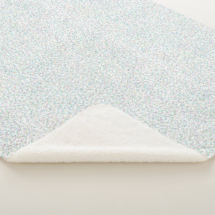 Cobertor Sherpa Pontos Fixos Coloridos do Arco-Íris