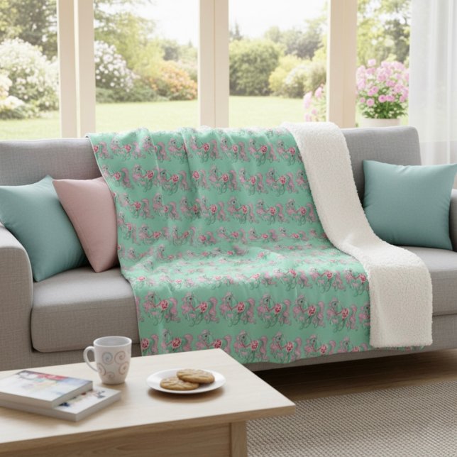 Cobertor Sherpa Pony Sherpa Blanket (Criador carregado)