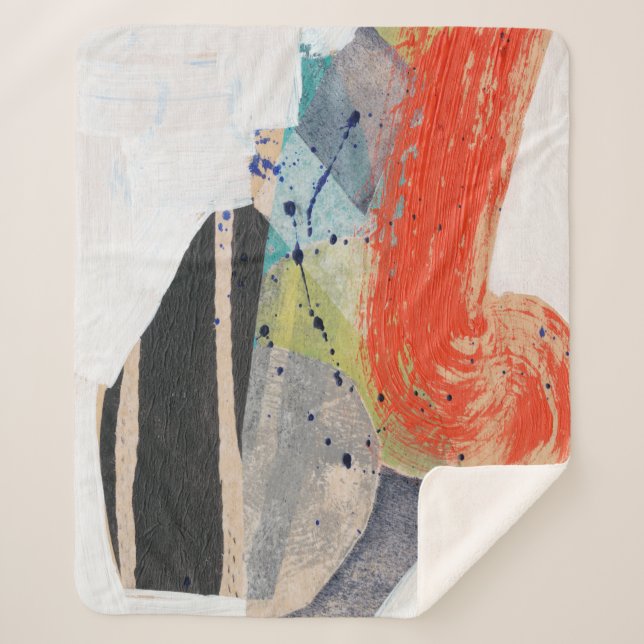 Cobertor Sherpa Pop Quirk I (Frente)