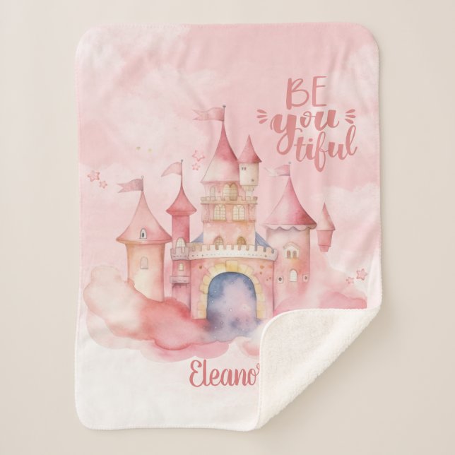 Cobertor Sherpa Por trás de uma excelente personalização (Frente)