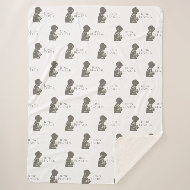 Cobertor Sherpa Portador do toque (Frente)