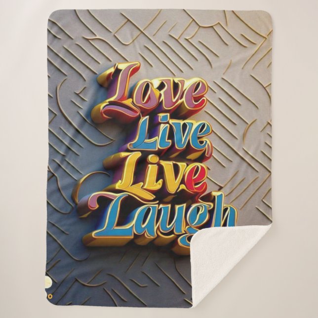 Cobertor Sherpa "Positivity Matters Most" (Frente)