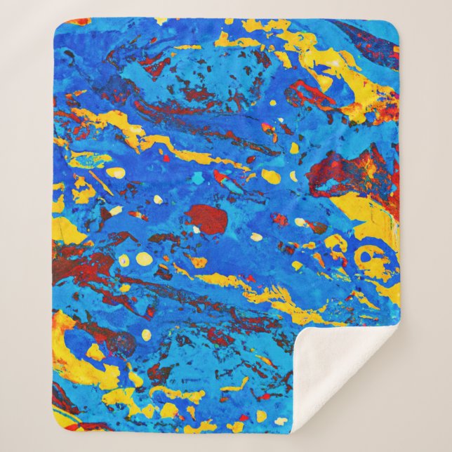 Cobertor Sherpa Poster (Frente)