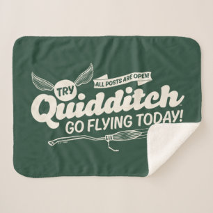 Cobertor Sherpa POSTER DE Recrutamento QUIDDITCH™