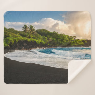Cobertor Sherpa Praia de Waianapanapa