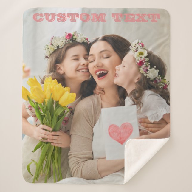 COBERTOR SHERPA PRESENTE DE COBERTURA PARA A MÃE (Frente)