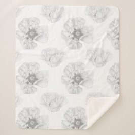 Cobertor Sherpa Preto e branco