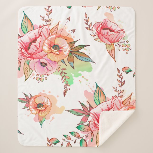 Cobertor Sherpa primavera (Frente)