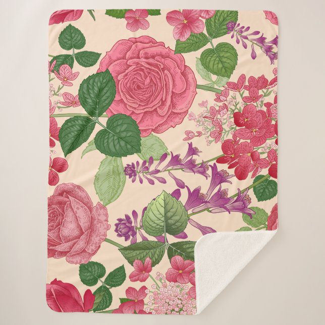 Cobertor Sherpa primavera (Frente)