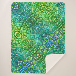 Cobertor Sherpa Primavera Gems