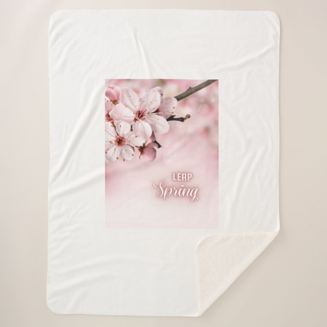 Cobertor Sherpa Primavera LEAP (Frente)