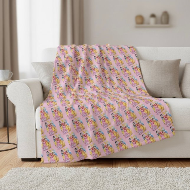 Cobertor Sherpa Princesa Sherpa Blanket (Criador carregado)