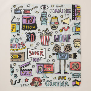 Cobertor Sherpa Programas de TV, séries e filmes Vintage s com Do