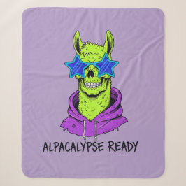 Cobertor Sherpa Pronto para o Alpaca-lipse