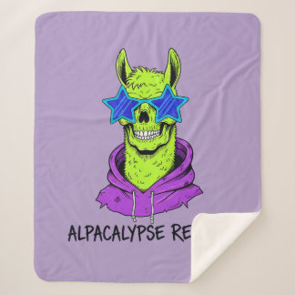 Cobertor Sherpa Pronto para o Alpaca-lipse