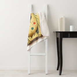 Cobertor Sherpa „Pünktchen das Einauge“