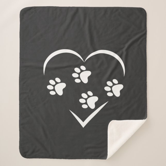 COBERTOR SHERPA PUPPY LOVE (Frente)