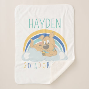 Cobertor Sherpa Puppy Scooby-Doo "Tão Adorável"