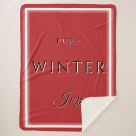 Cobertor Sherpa Pure Winter Joy Sherpa Blanket