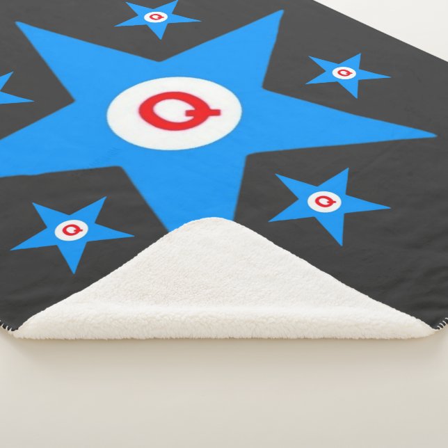 COBERTOR SHERPA Q STARS  (3/4)