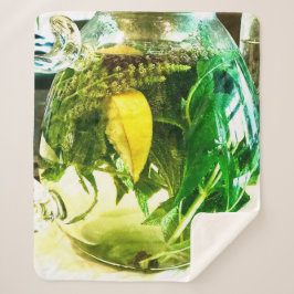 Cobertor Sherpa Quando a vida te dá meias de limões