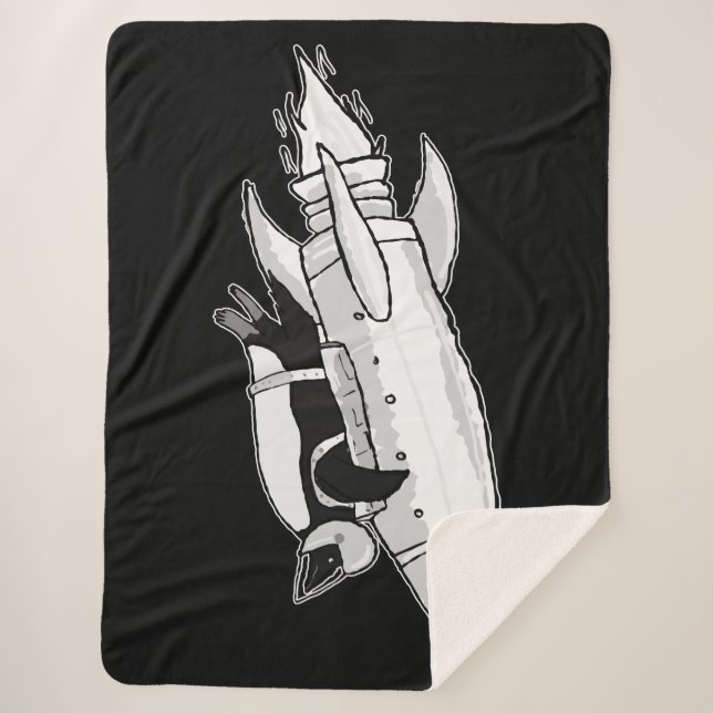 Cobertor Sherpa Quebra-cabeça (Frente)