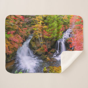 Cobertor Sherpa Quedas   Faucet Waterfall Nikko Japan Fall