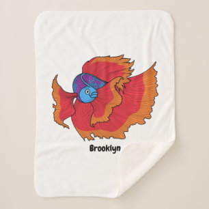 Cobertor Sherpa Queijo de caça aos peixes