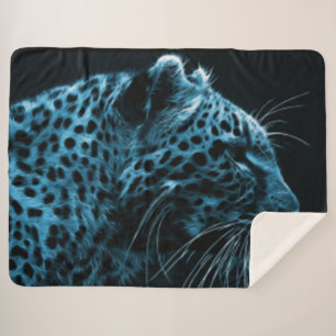 COBERTOR SHERPA QUEIXA AZUL