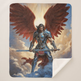 Cobertor Sherpa Radiant Guard Archangel Michael