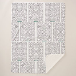 Cobertor Sherpa Rainbow Sherpa Blanket