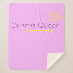 Cobertor Sherpa Rainha do Drama