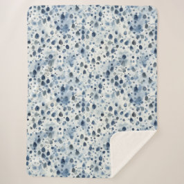 Cobertor Sherpa Rainy Day Blue