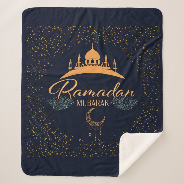 COBERTOR SHERPA RAMADAN MUBARAK 2 (Frente)