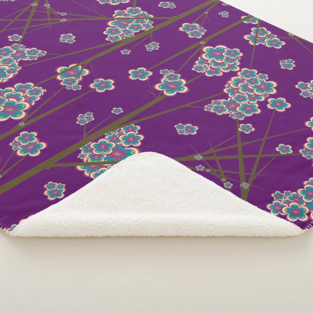 Cobertor Sherpa Ramos Peculiar Ametist Sherpa Blanket (3/4)