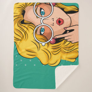 Cobertor Sherpa Rapariga #1