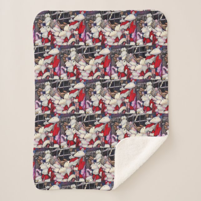 Cobertor Sherpa Realidade das Férias (Frente)