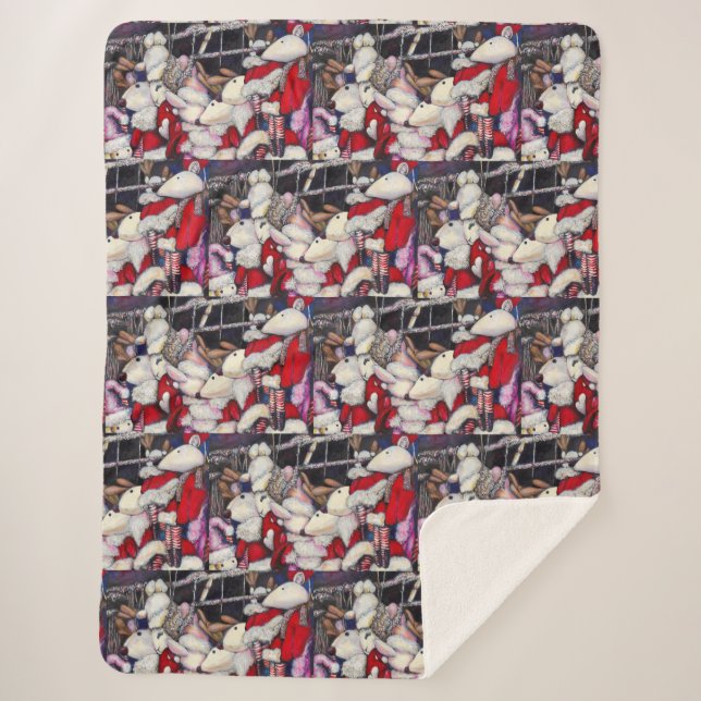 Cobertor Sherpa Realidade das Férias (Frente)