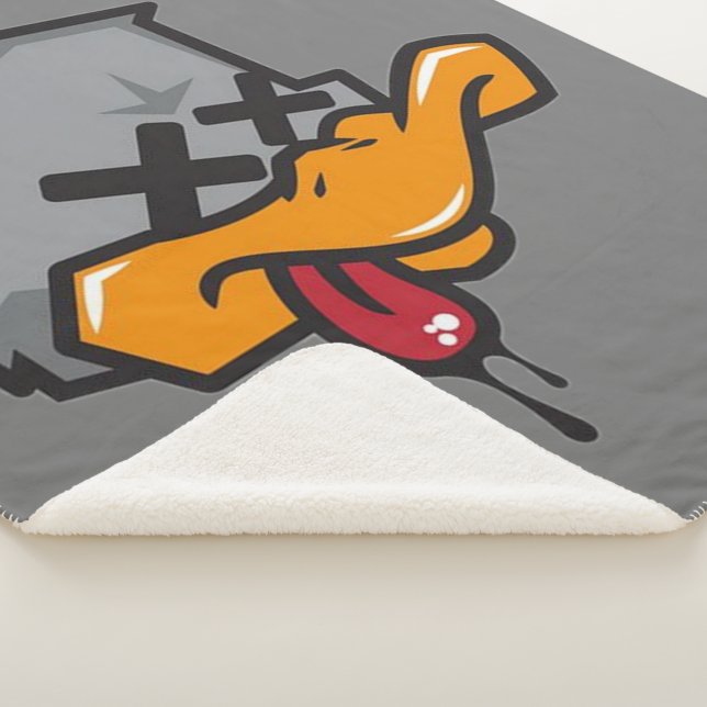 Cobertor Sherpa Rebel Duck  (3/4)