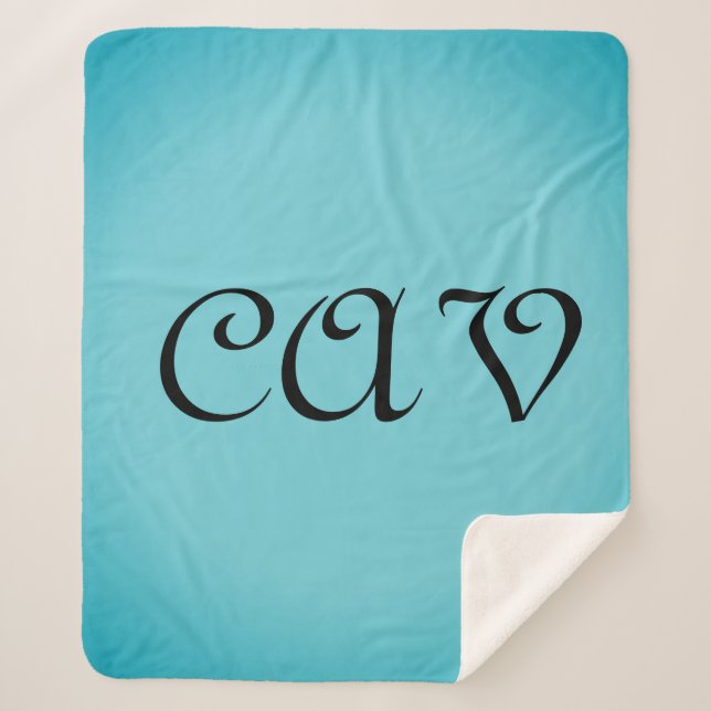 Cobertor Sherpa Recoleta Cornflower Blue (Frente)