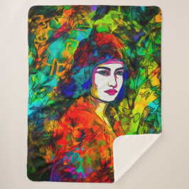 Cobertor Sherpa Red Beret