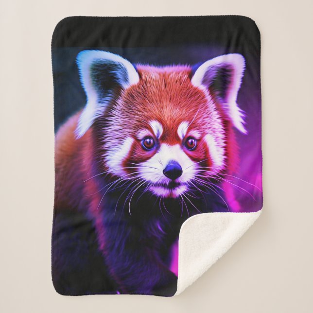 Cobertor Sherpa Red Panda (Frente)