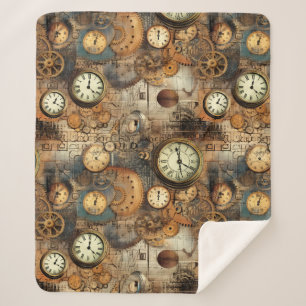 Cobertor Sherpa Relógio Russo Vapor (10)