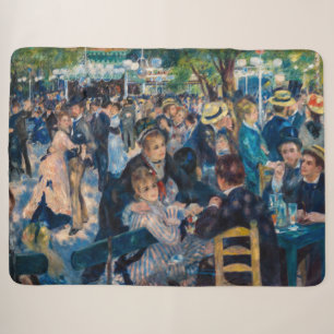 Cobertor Sherpa Renoir - Dança no Moulin de la Galette