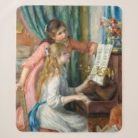 Renoir Duas Meninas ao Piano Impressão Música Arte