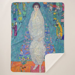 Cobertor Sherpa Retrato de Elisabeth Lederer, Gustav Klimt