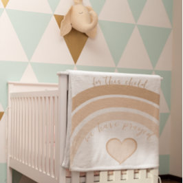 Cobertor Sherpa Rezamos pelo Rainbow Gender Neutral