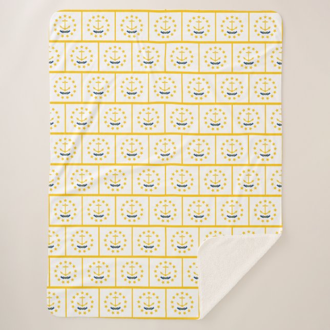 Cobertor Sherpa Rhode Island (Frente)