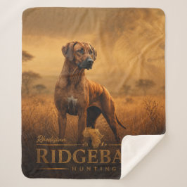 Cobertor Sherpa Rhodesian Ridgeback